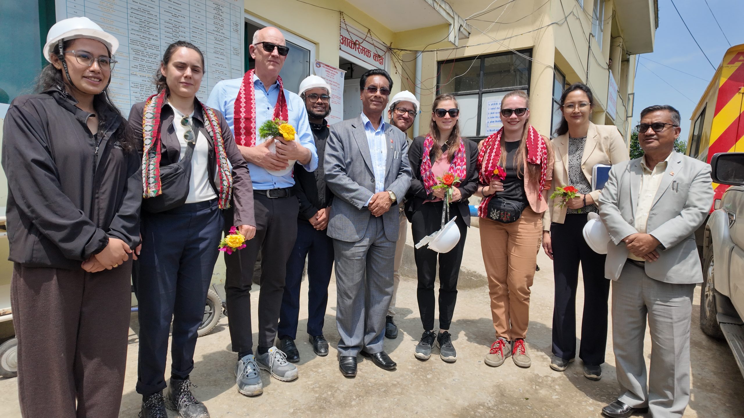 चन्द्रागिरिमा,जर्मन विकास बैँक ( केएफडब्लु) का प्रतिनिधी