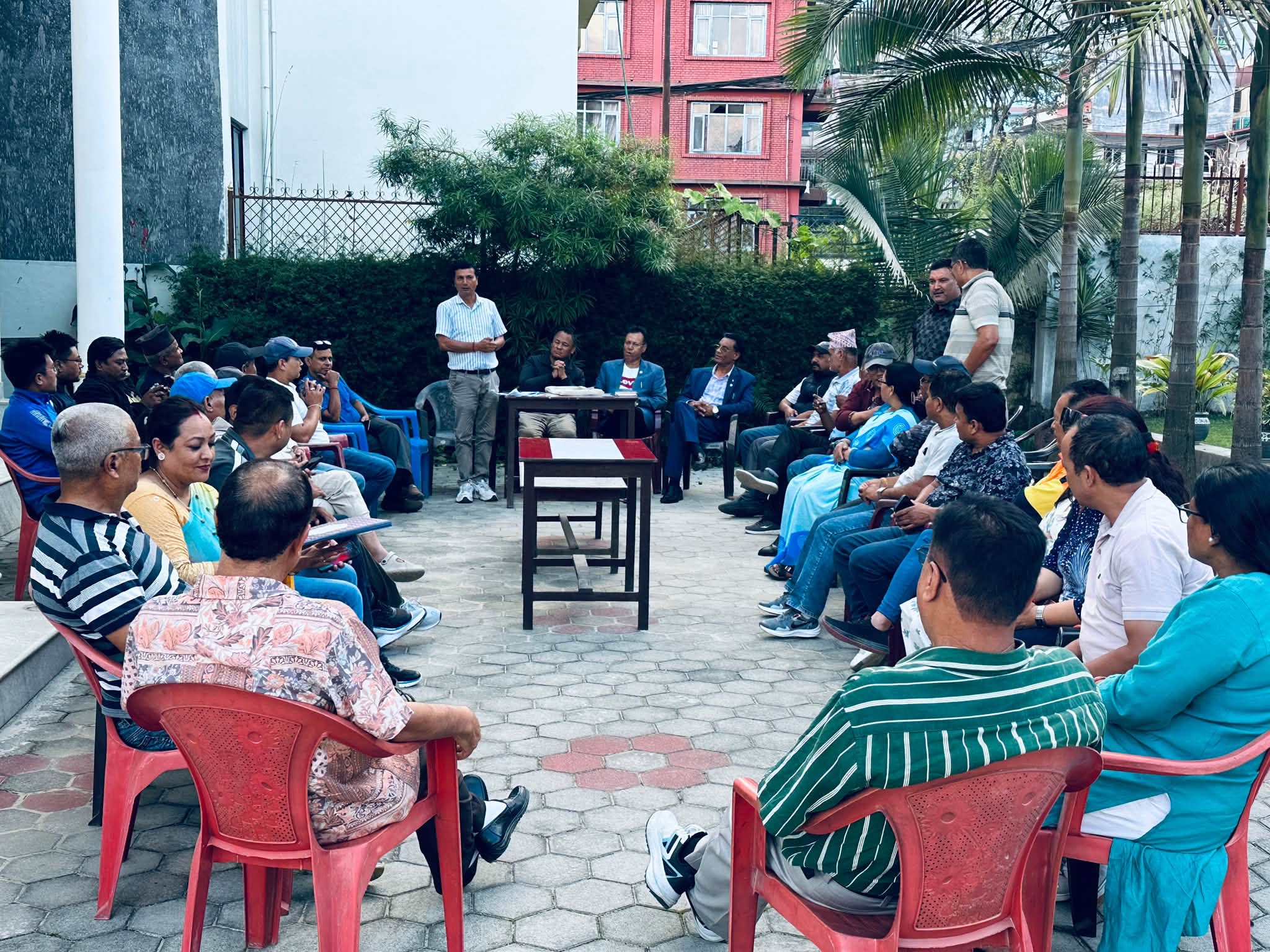 नेपाली कांग्रेसको नगर स्तरीय बैठक सम्पन्न